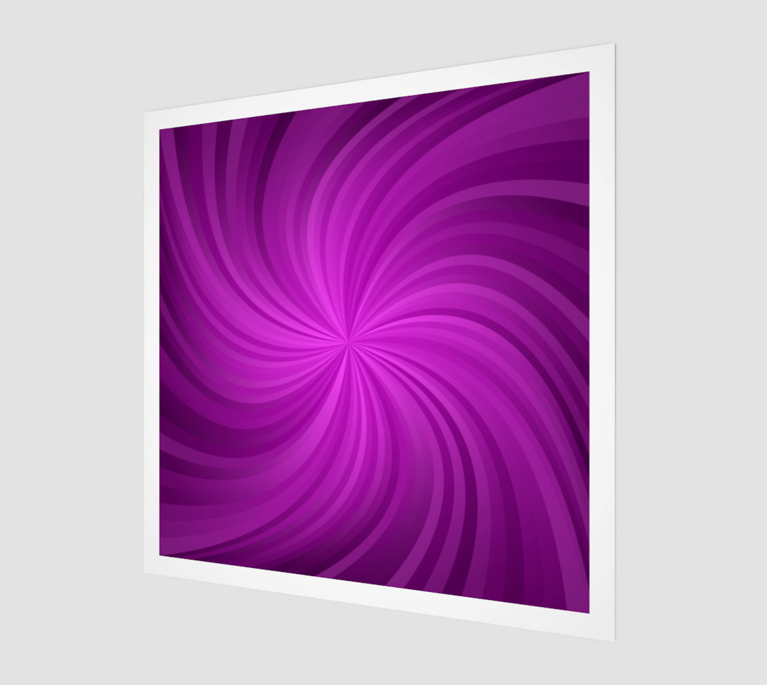 purple spiral wall art preview #1