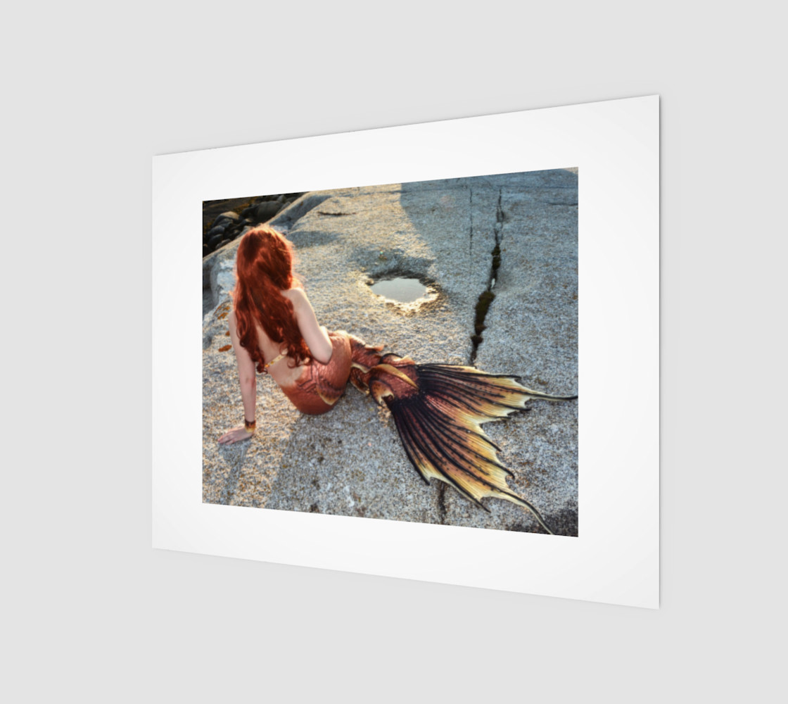 Mermaid Back Print preview #1