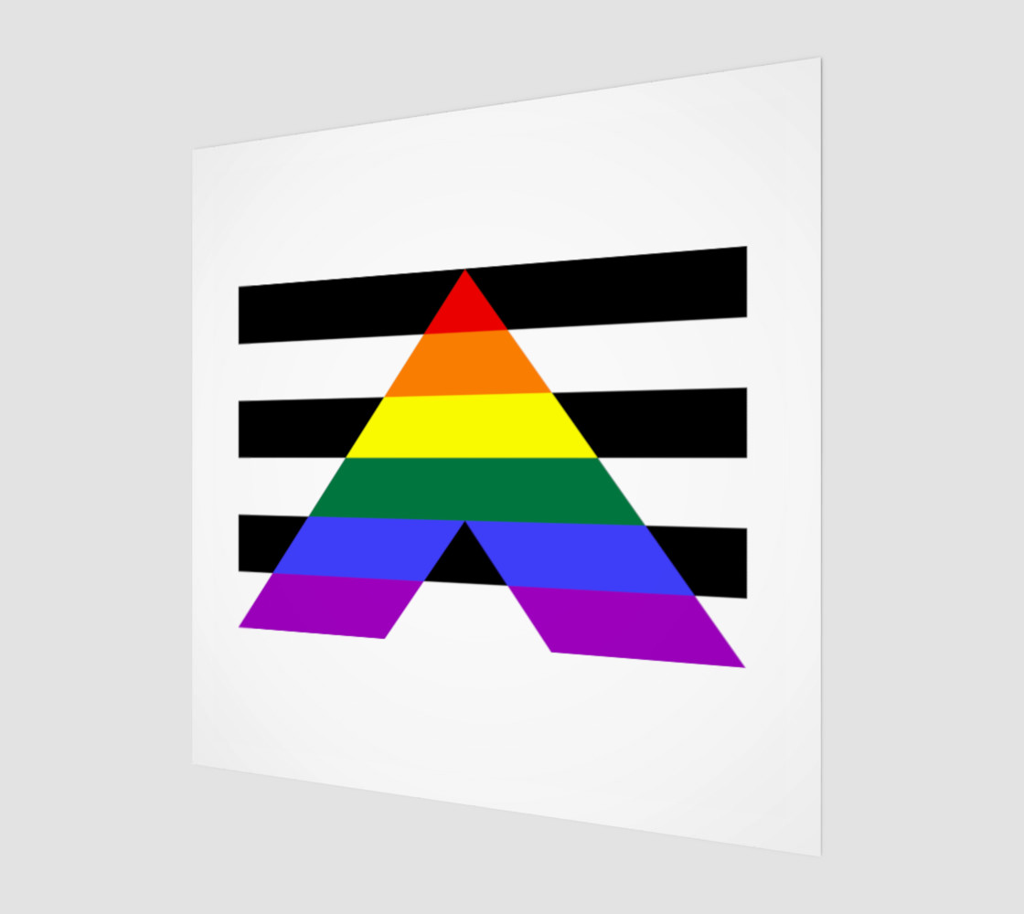 Ally LGBT Wall Art preview #1