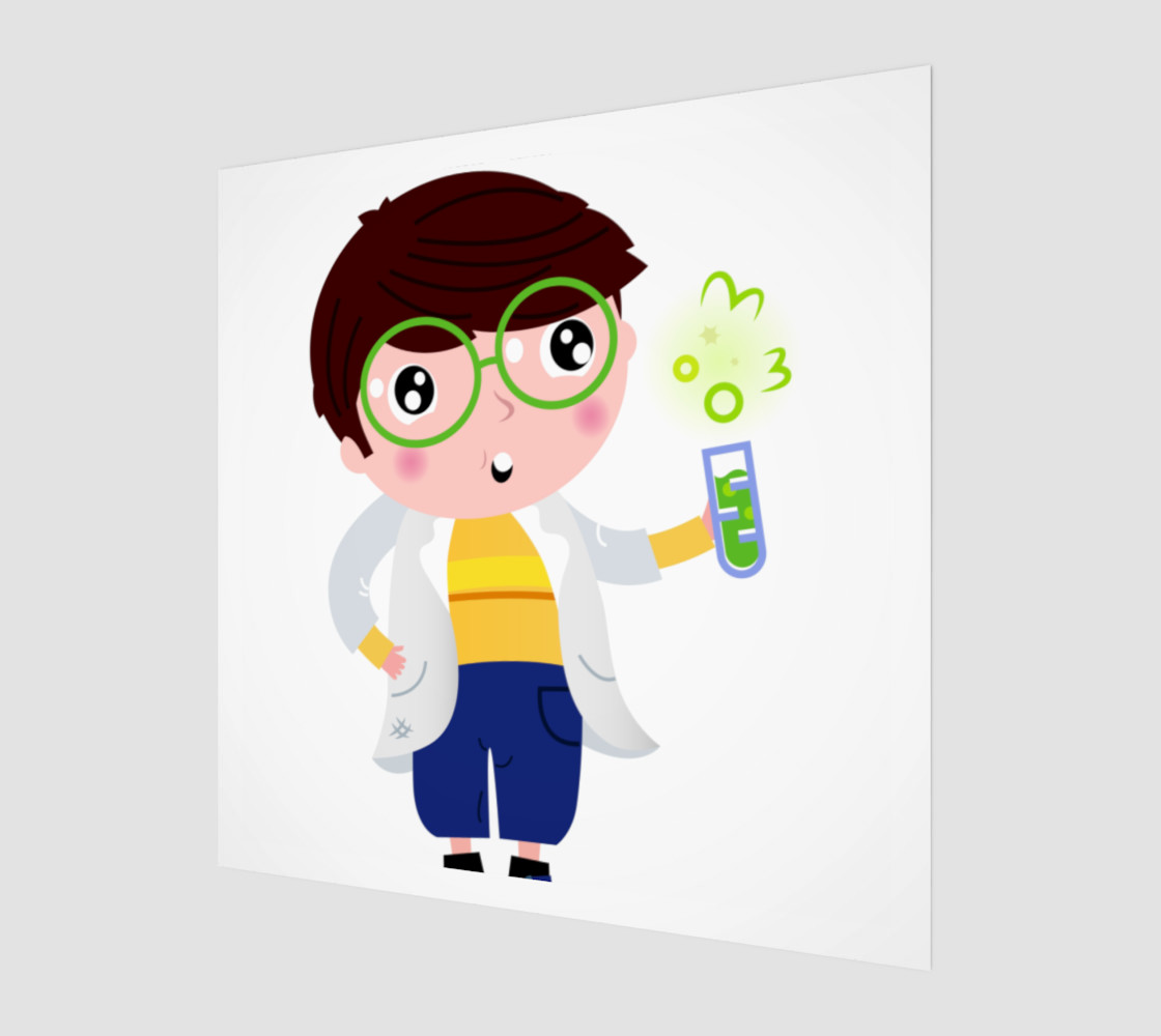 Stylish poster with Little chemist I. preview #1