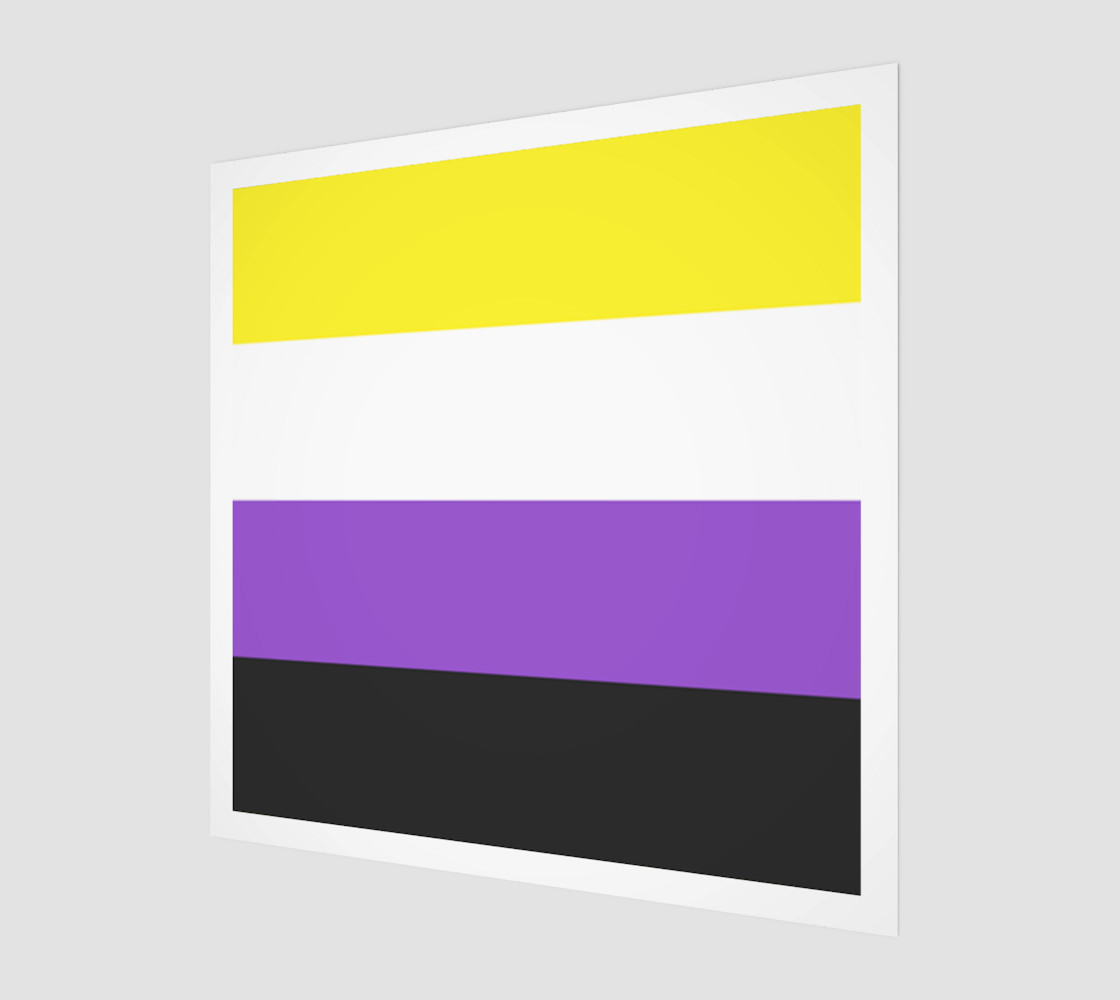 Nonbinary LGBT Wall Art preview #1