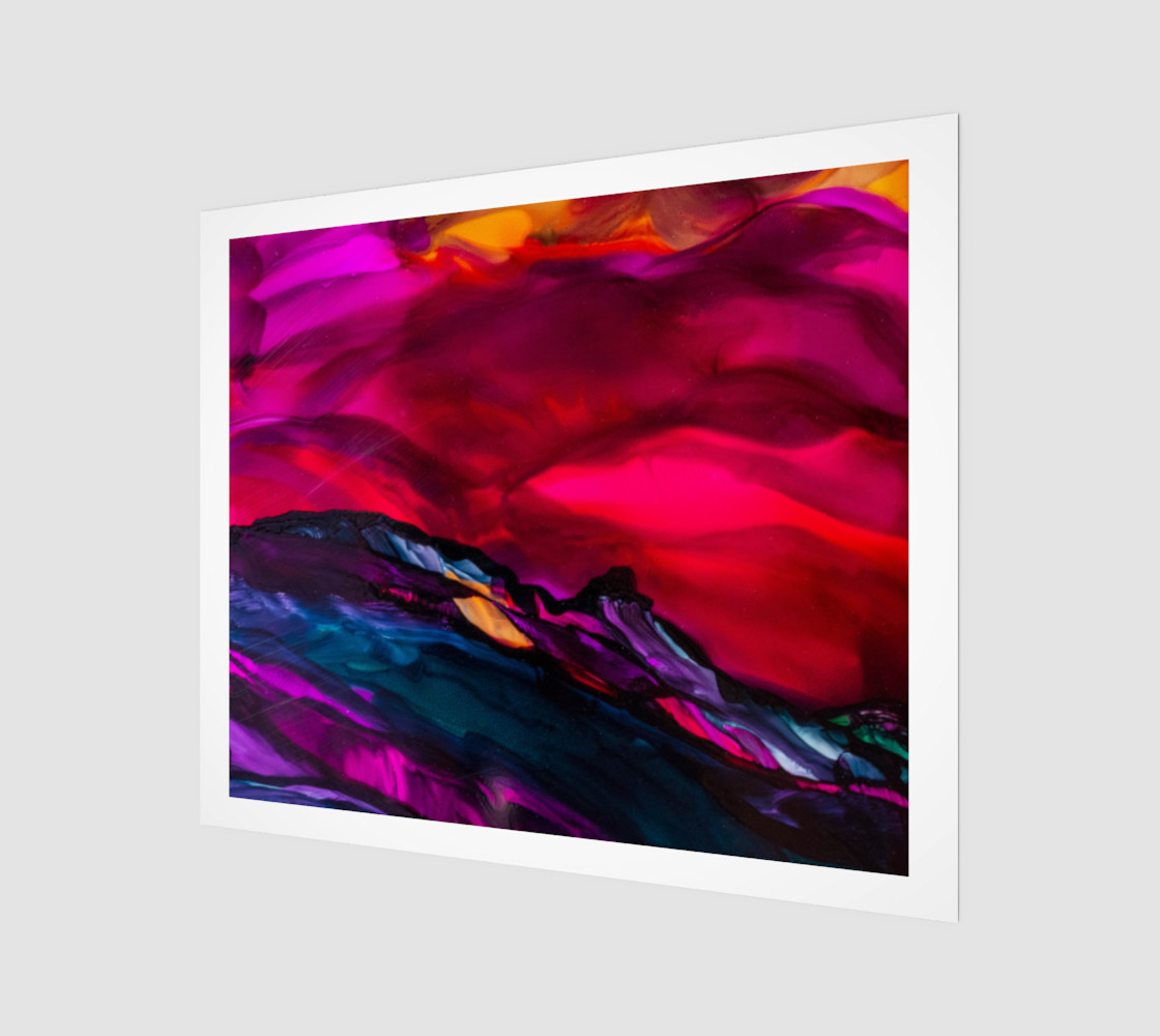 In the Shadows Alcohol Ink preview #1