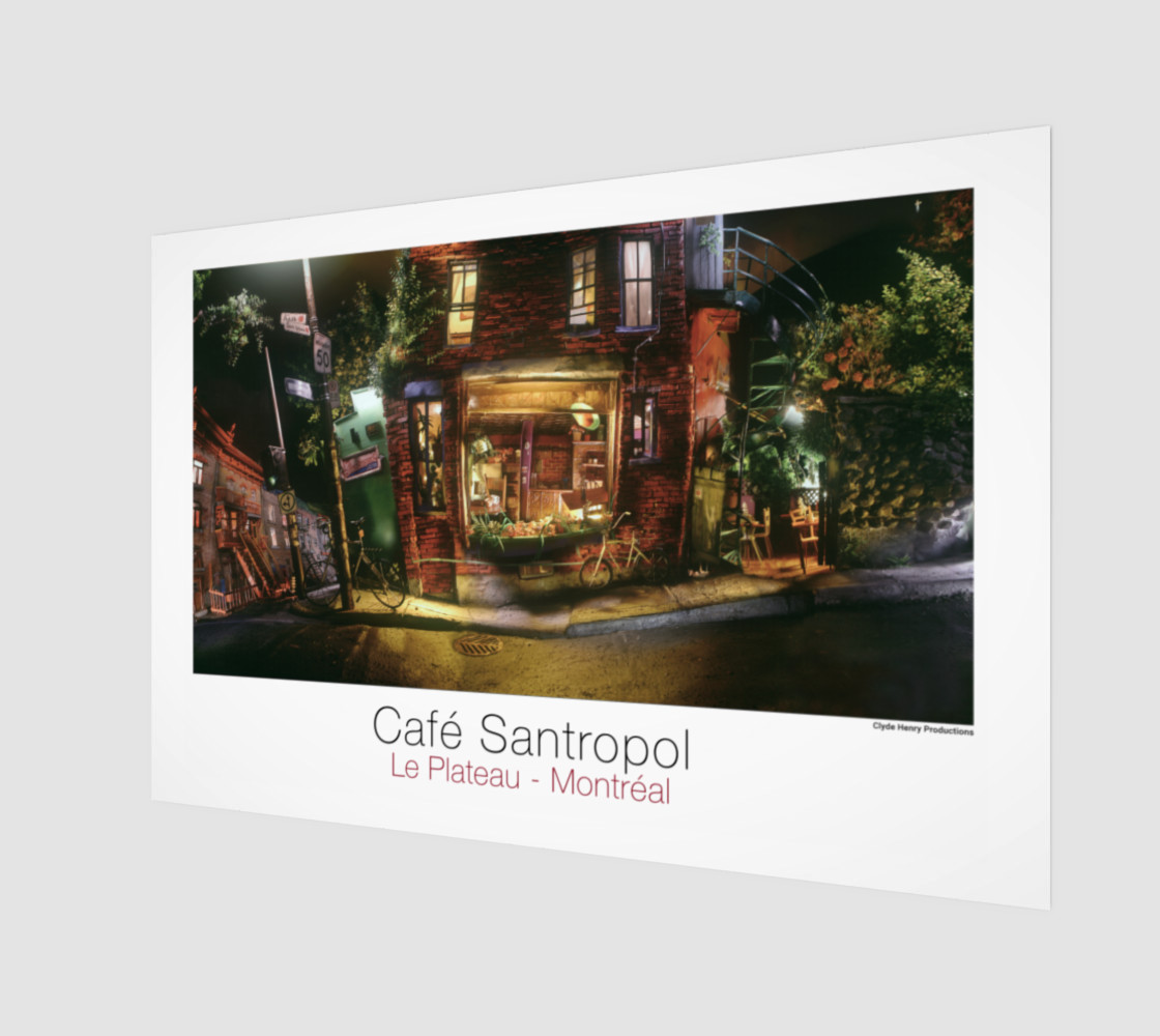 Cafe Santropol - Saint - Urbain & Duluth - Night View! preview #1