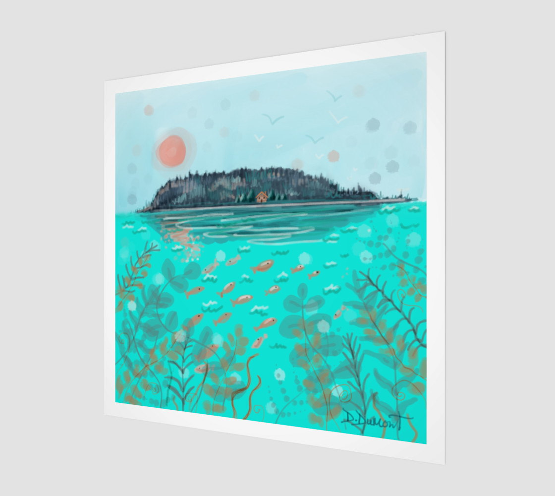 Affiche l´île aux Basques preview #1