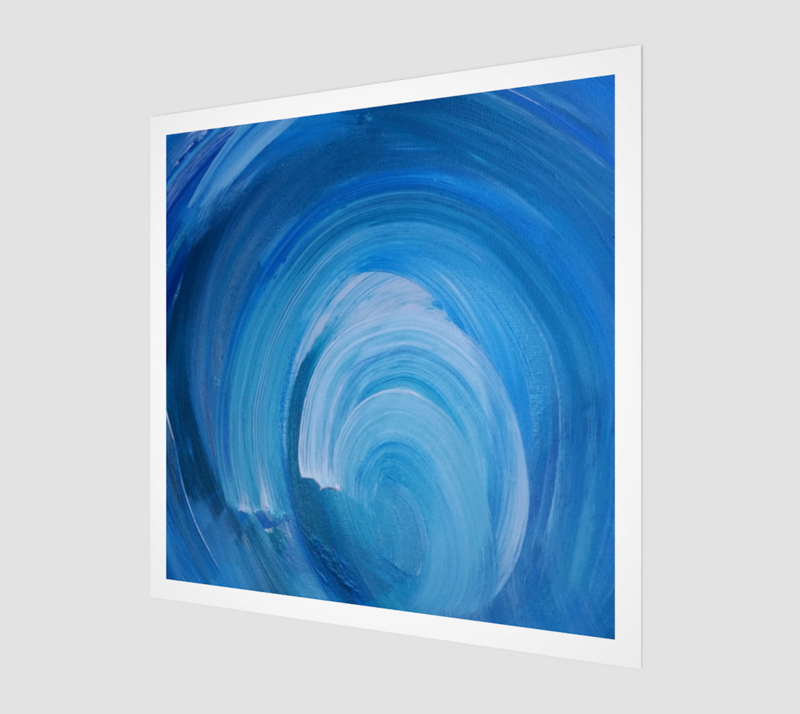 WhirlWave Painting by Janet Gervers thumbnail #2
