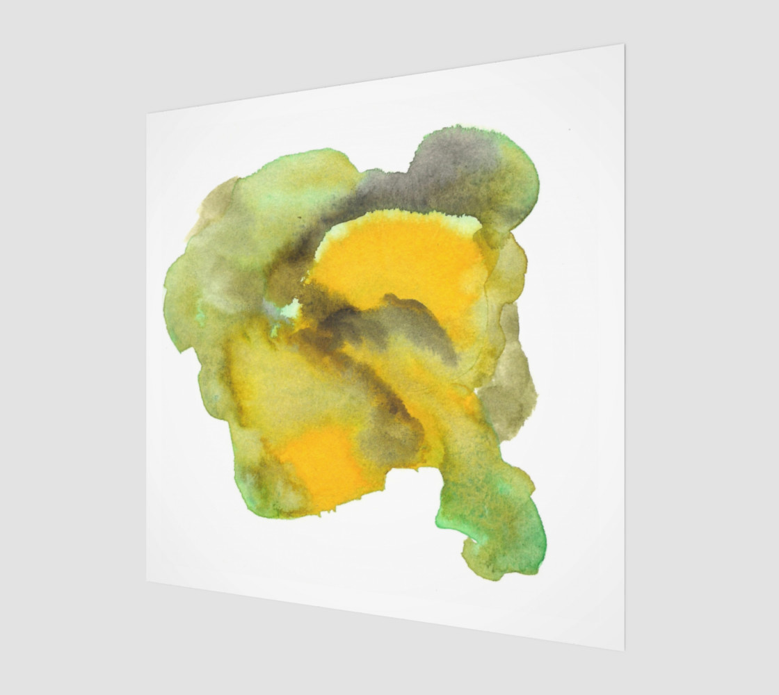 Watercolor green preview #1
