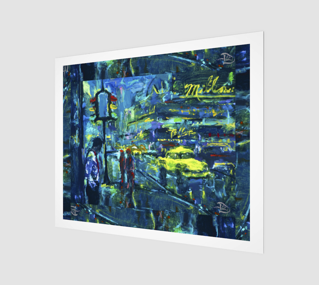 Nighthawk Fashion-Match Wall Art by Lowell S.V. Devin preview #1