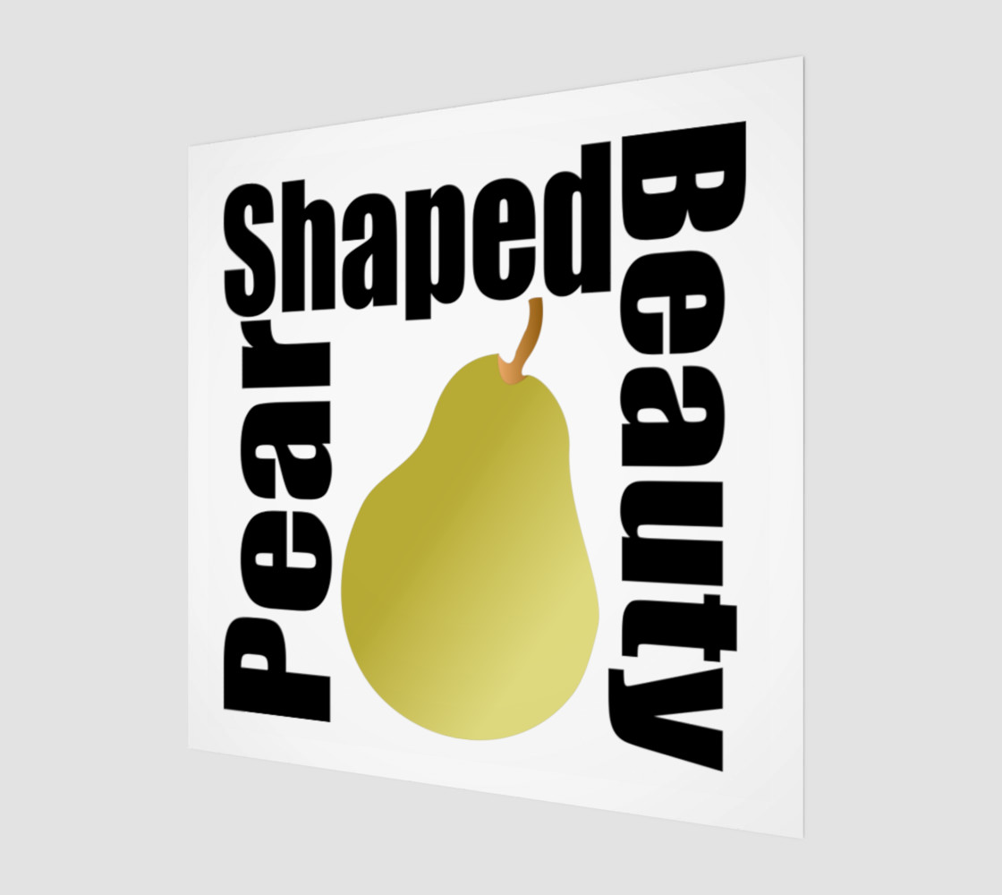 Pear Fruit Wall Art 190120F 3D preview