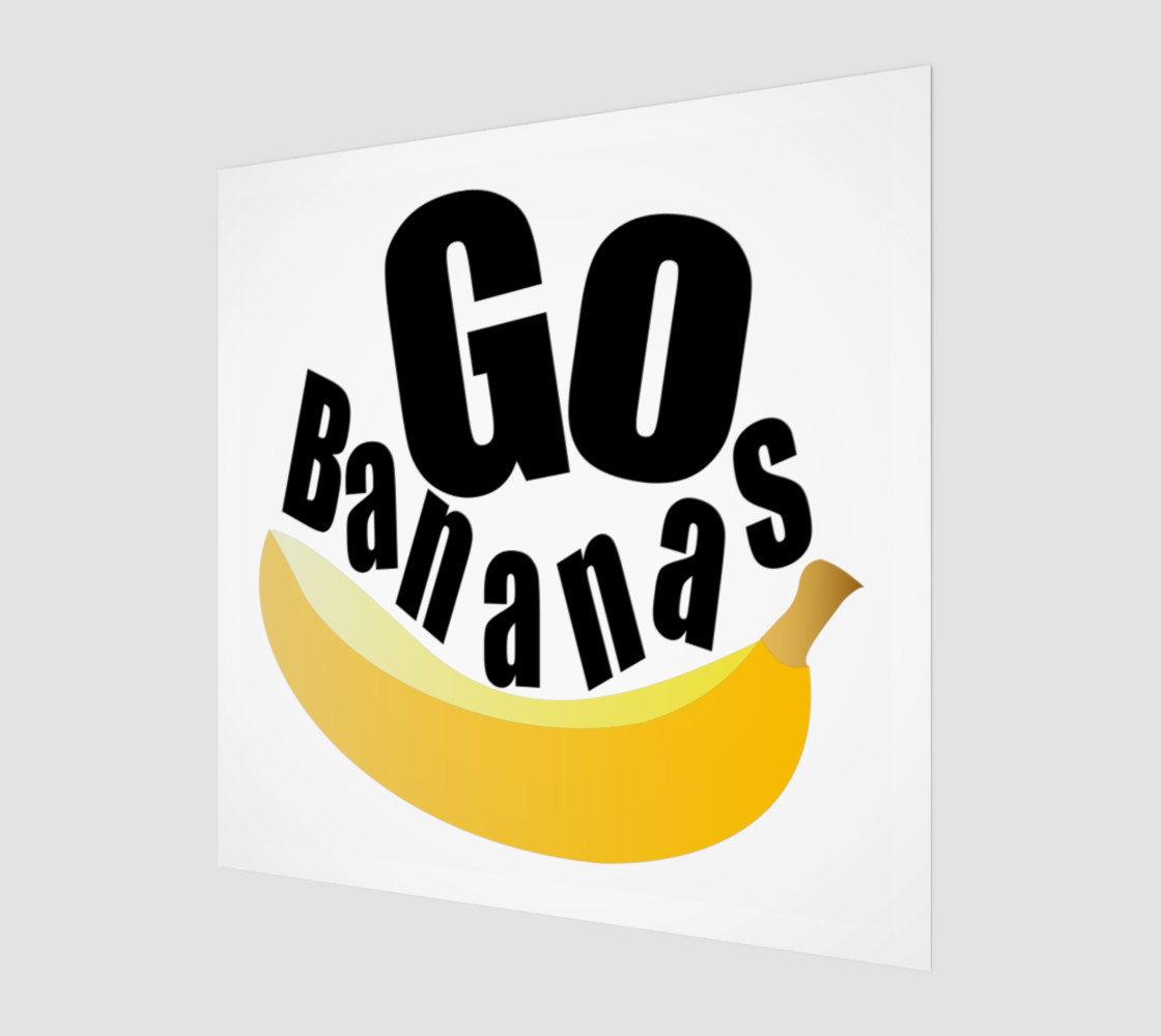 Banana Fruit Wall Art 190120B 3D preview
