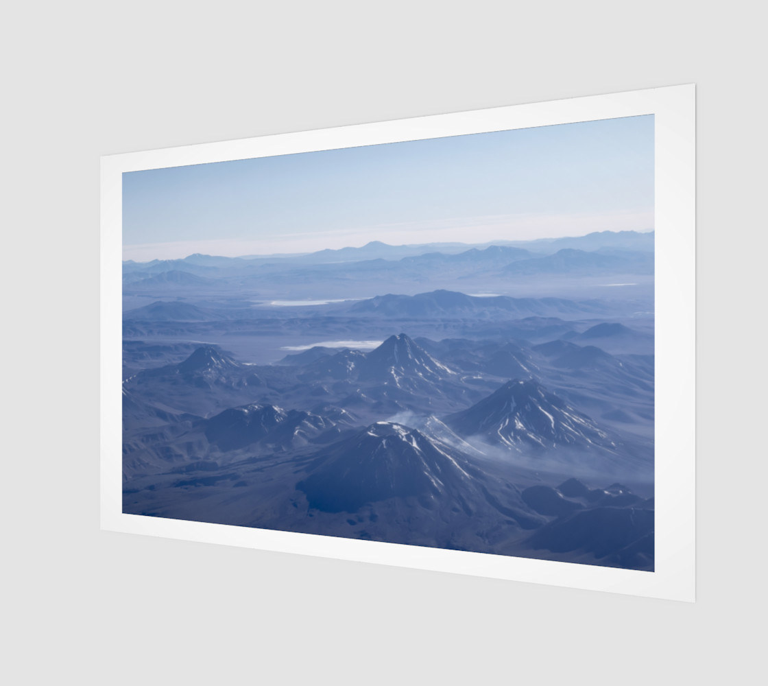 Window Plane View of Andes Mountains preview #1