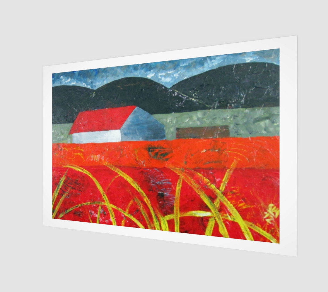 Barn in Field preview #1