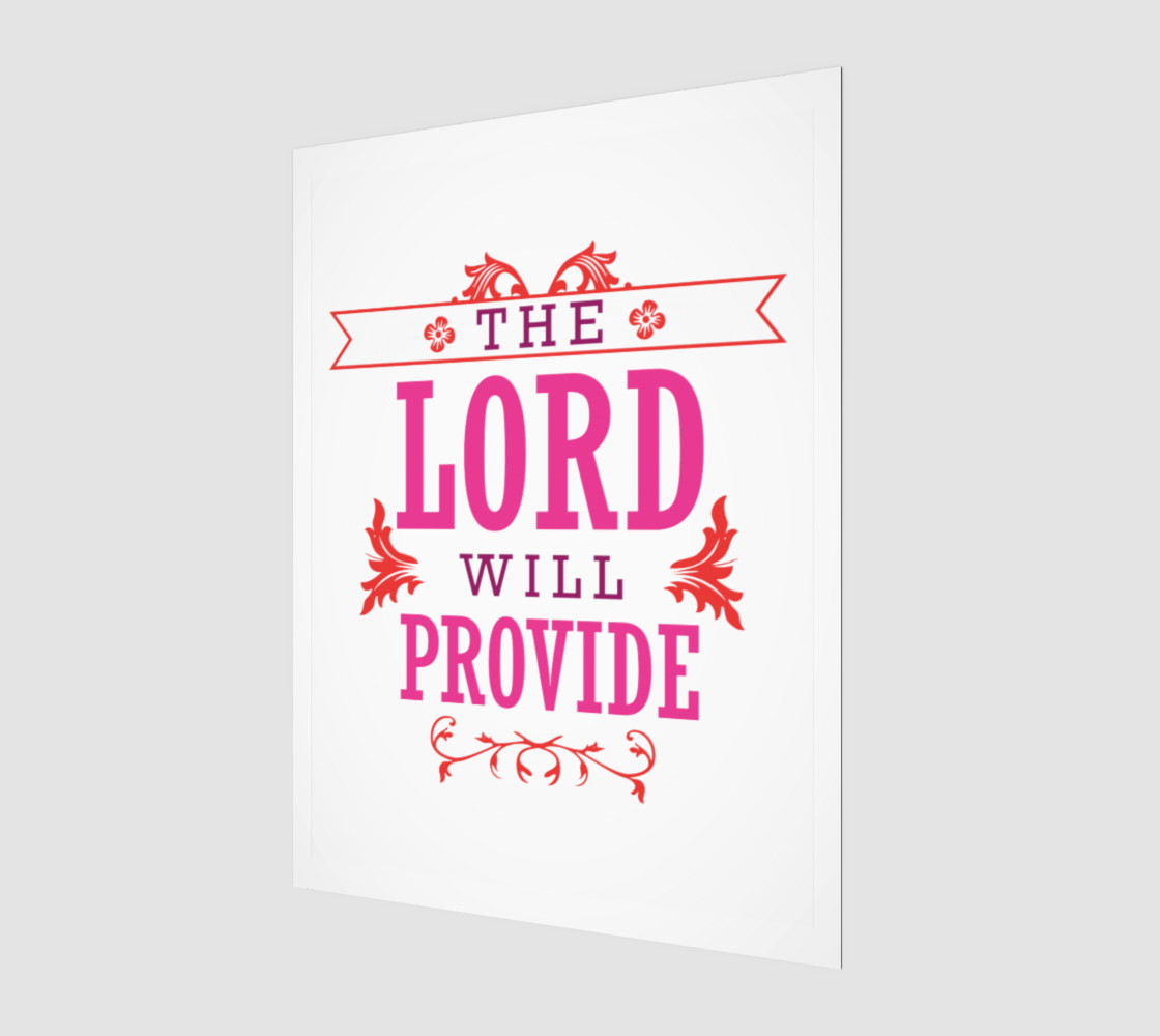 The Lord will Provide Print thumbnail #2