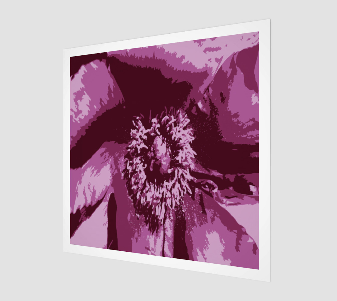 Pretty in Pink Peony Print preview #1