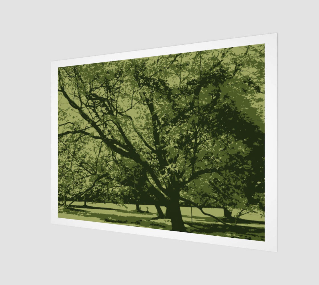 Illustrious Tall Tree Print preview #1
