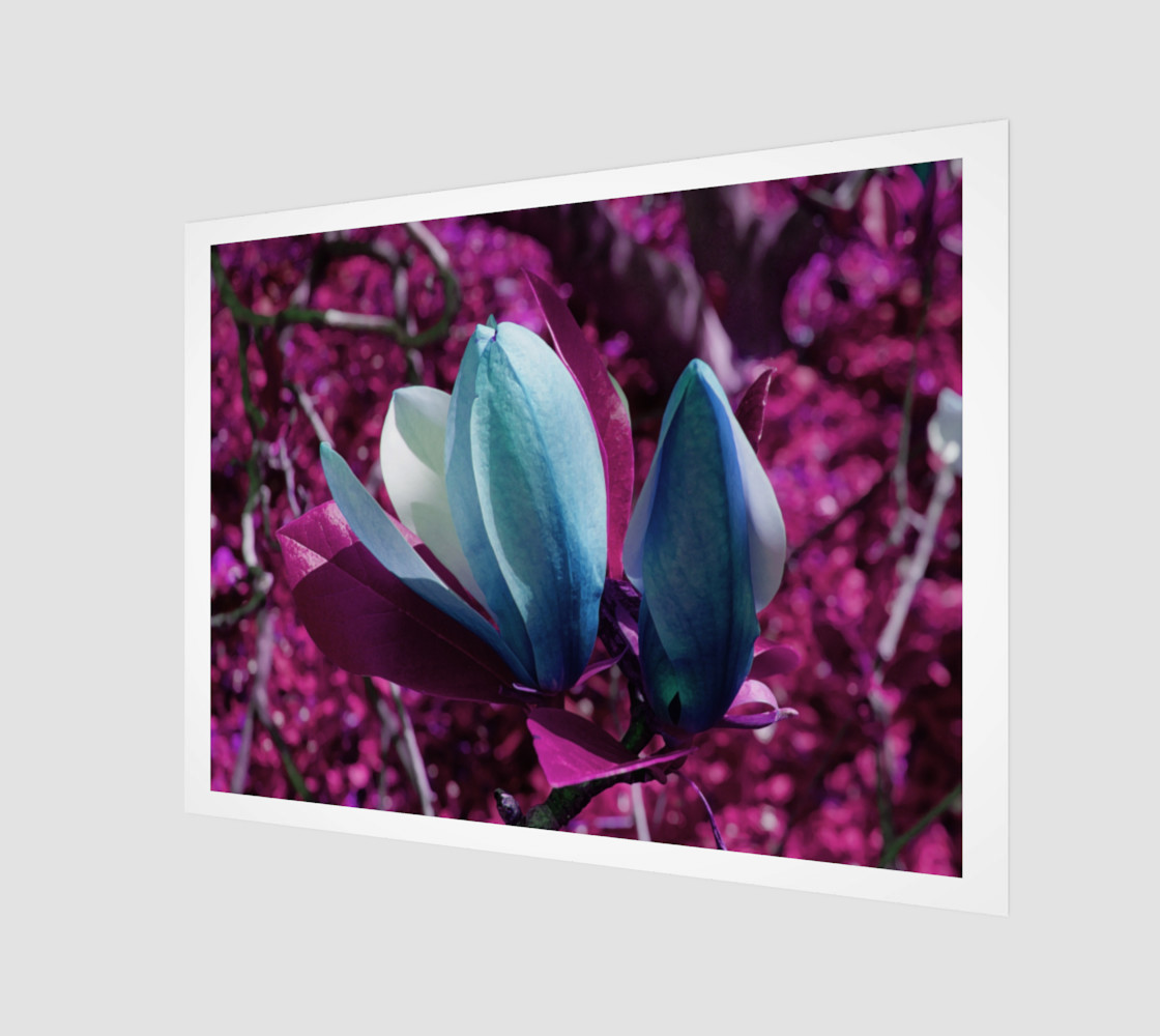 magestic Pink Forest Print preview #1