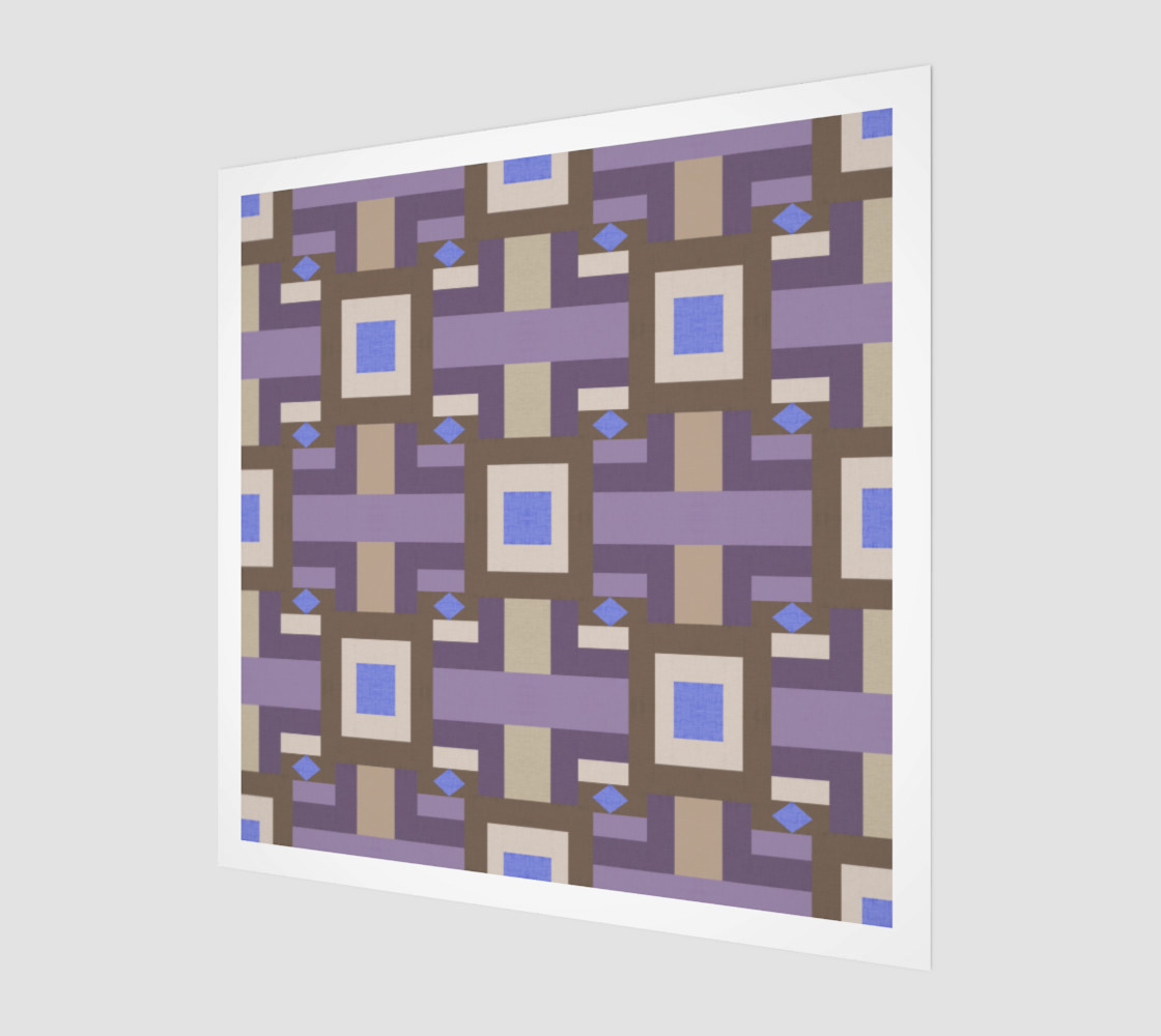 Winter geometry pattern preview #1