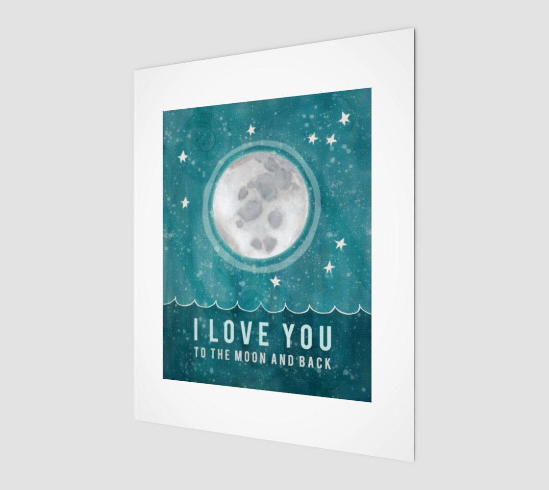 Moon and Back 8x10 preview #1