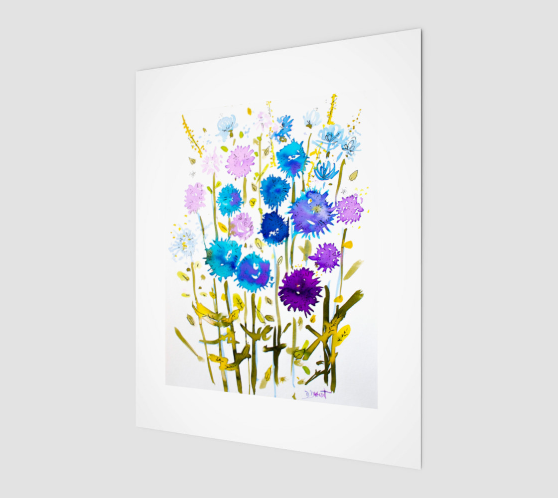wall-art_So Fleur Bleue preview #1