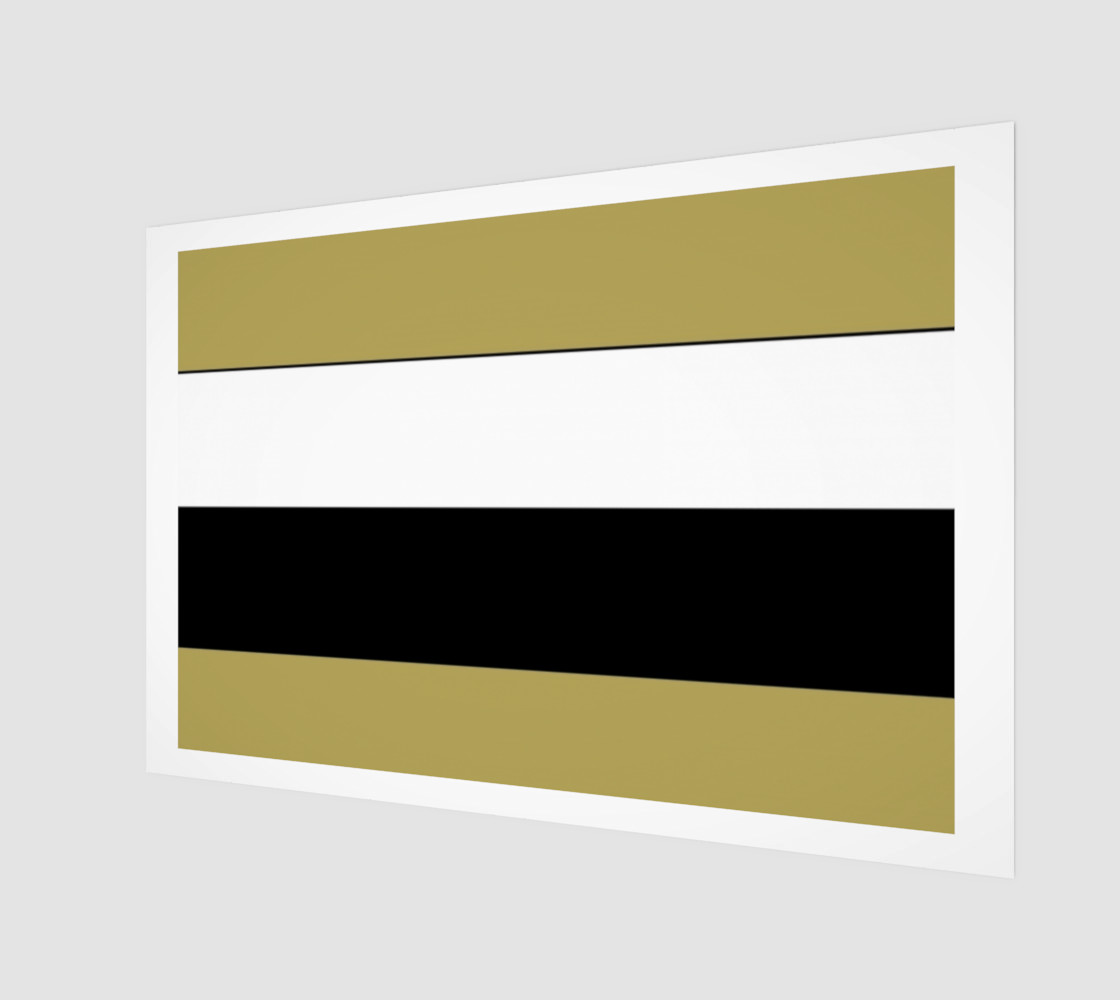 Elegant Black White Brown Gold Stripes Pattern preview #1