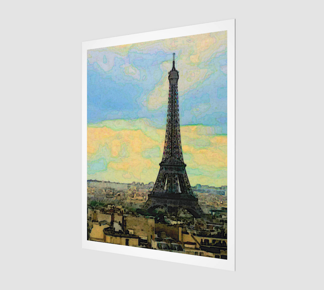 Watercolor Dream of Paris preview #1