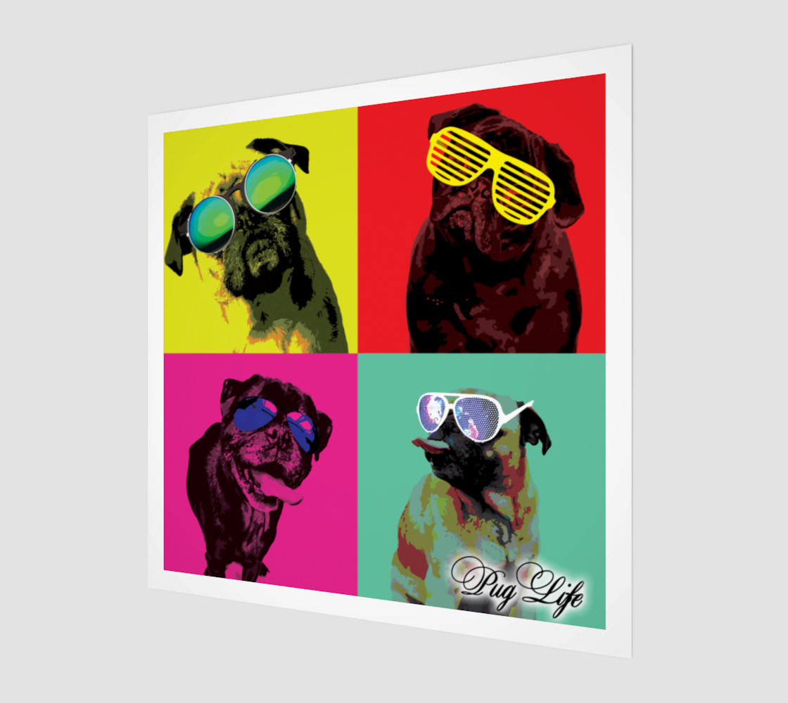 It's a Pug Life WallArt preview #1