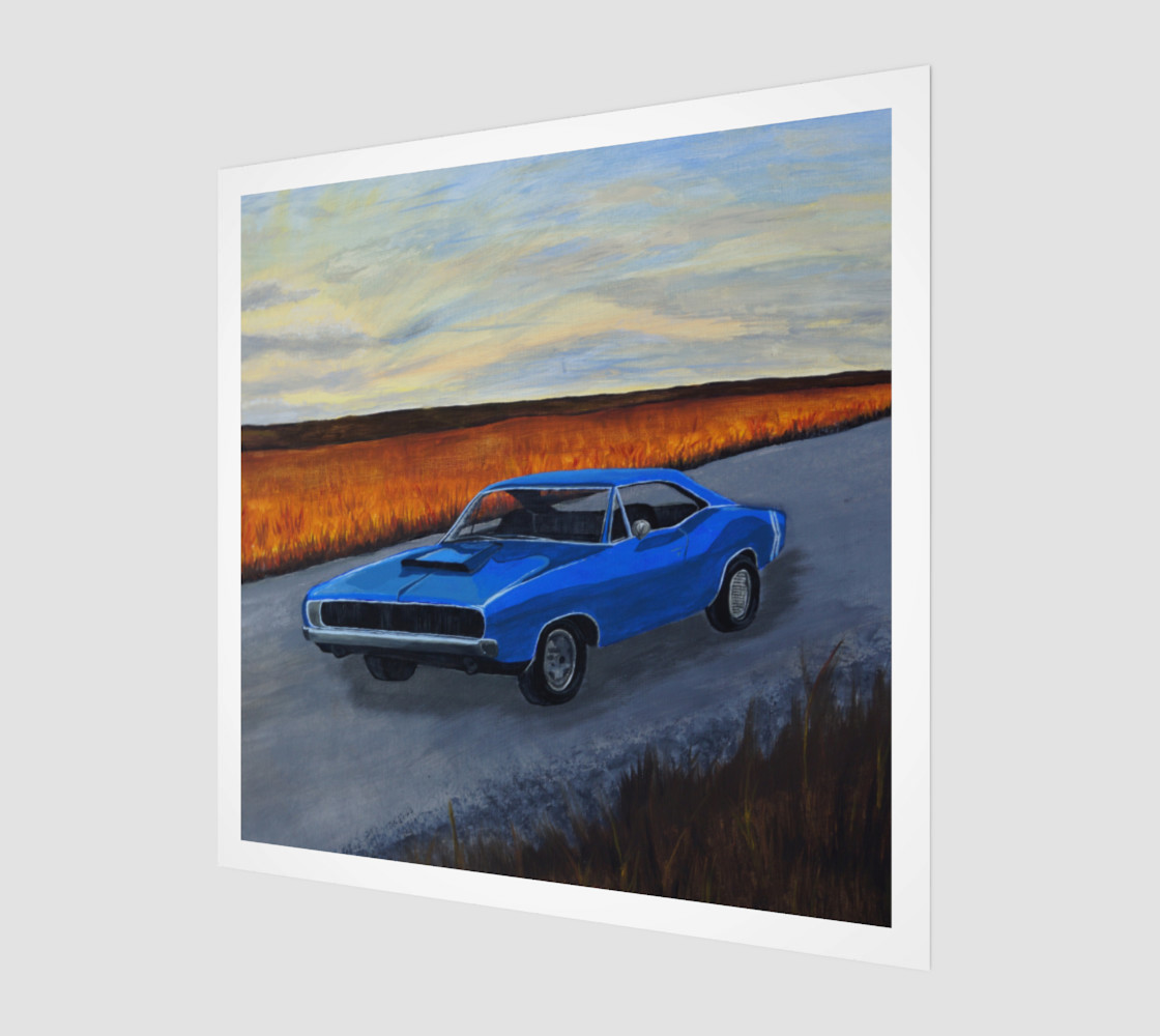 Dodge Charger Wall Art preview #1