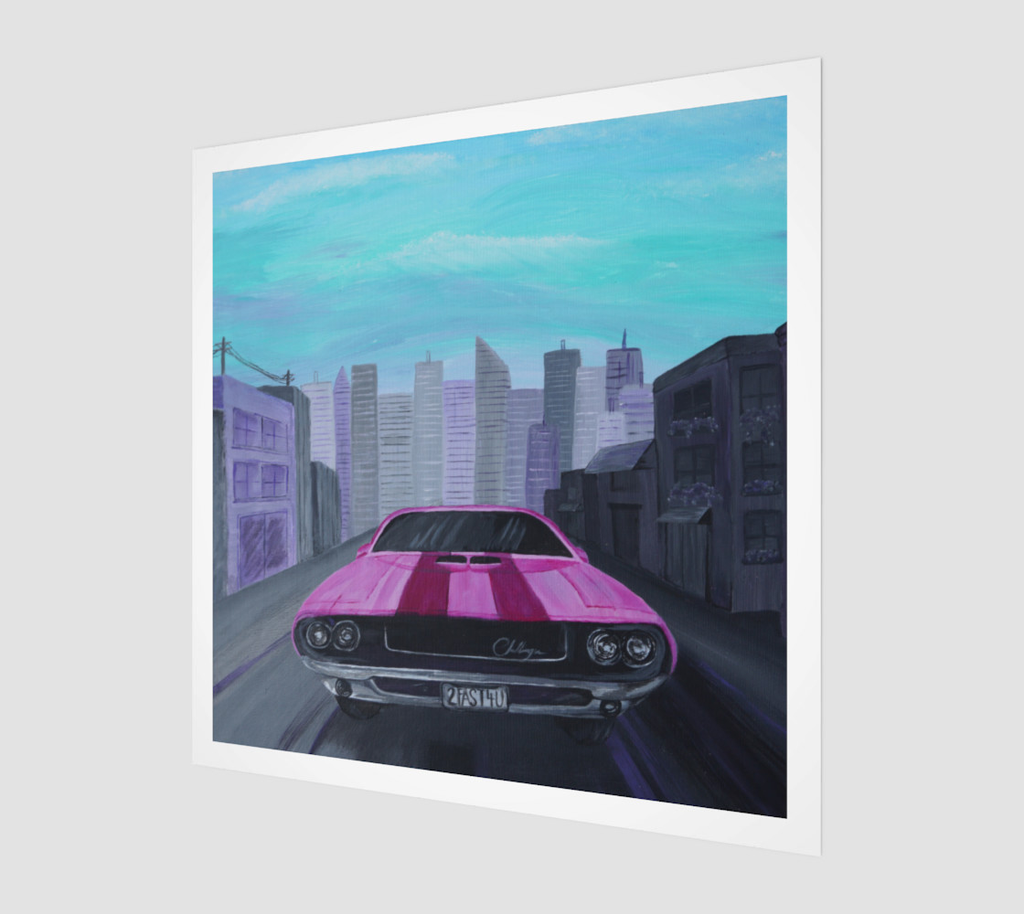 Dodge Challenger Wall Art preview #1