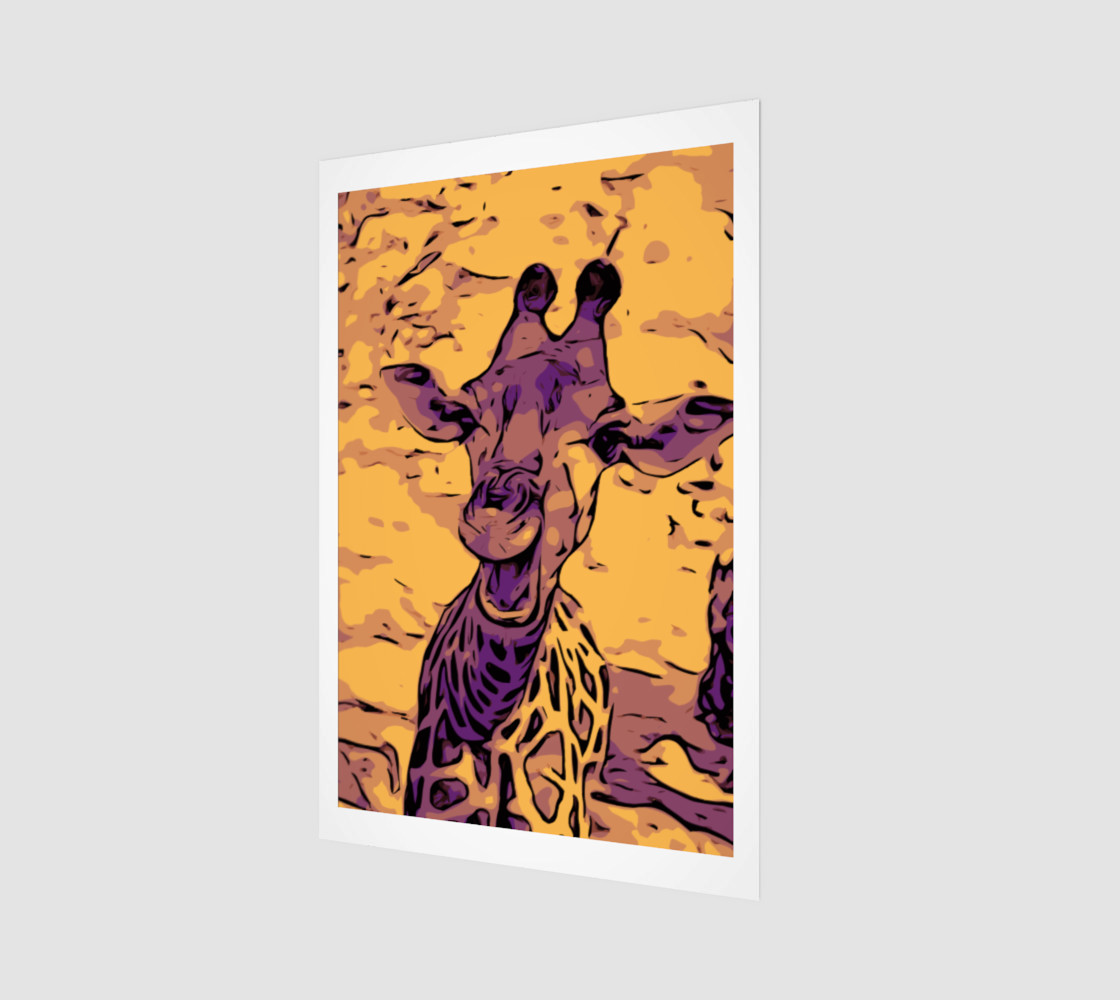 Yellow giraffe preview #1