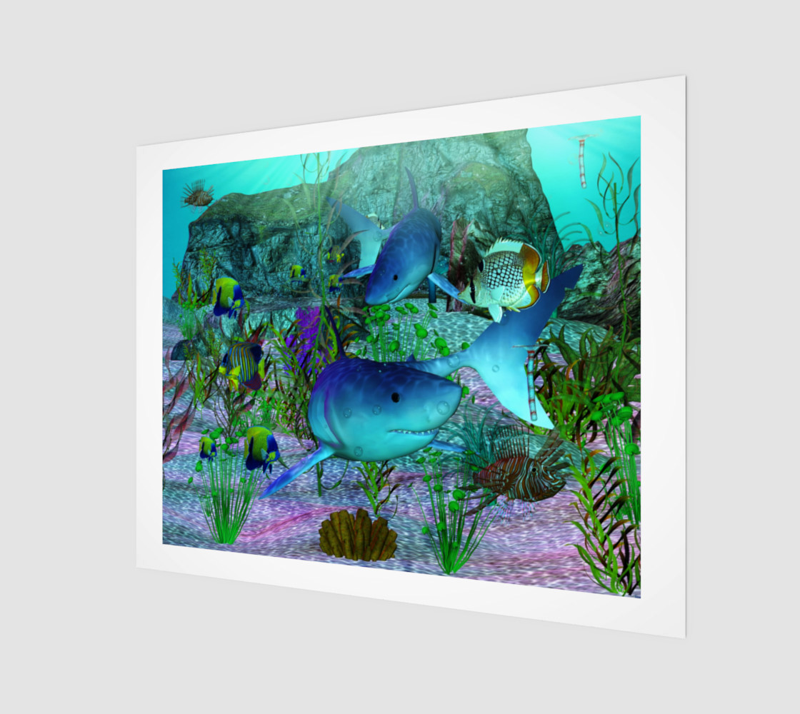 Exploration 3d Sharks preview #1