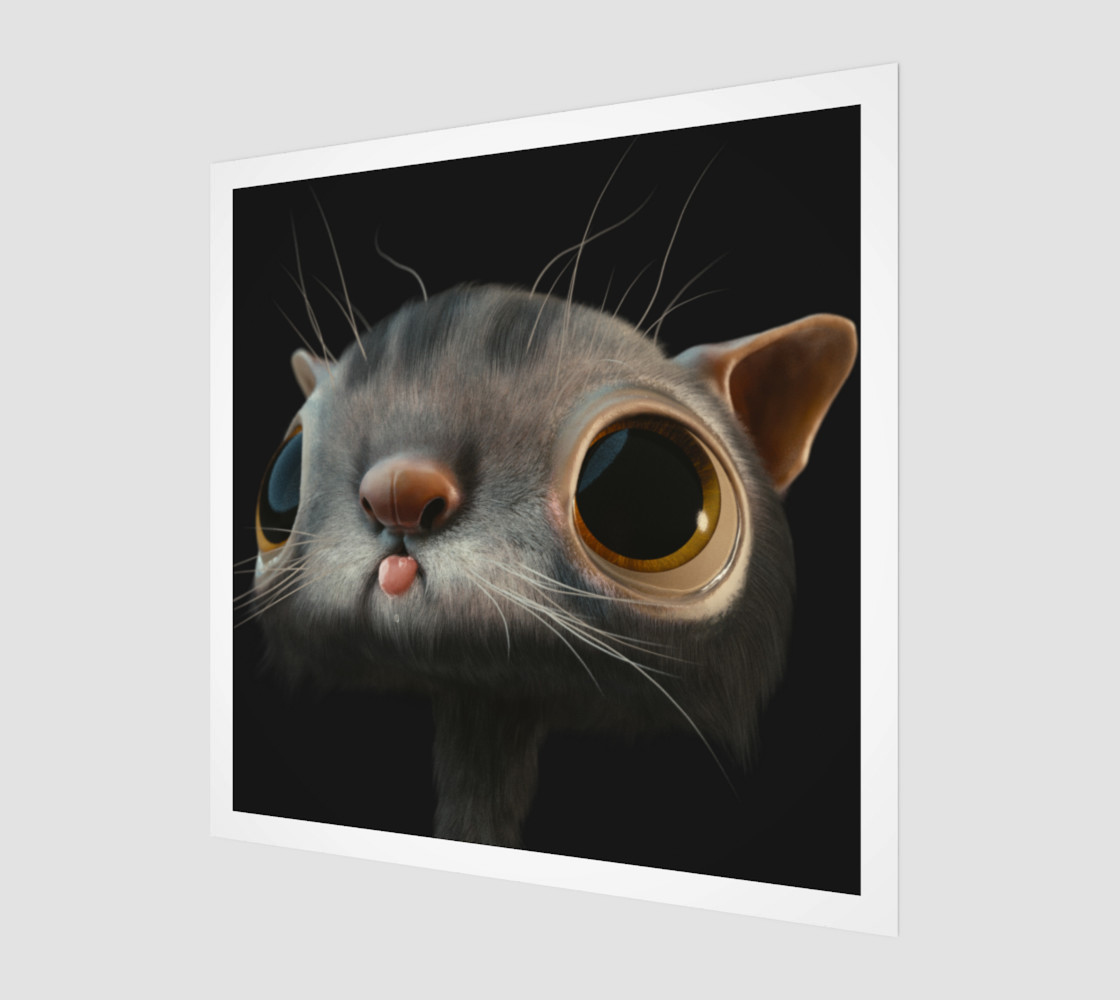 silly cartoon cat preview #1