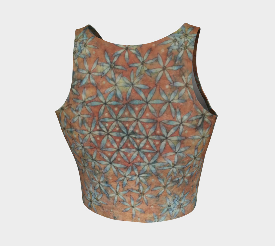 Taggart Spring Flower of Life Crop Top thumbnail #3