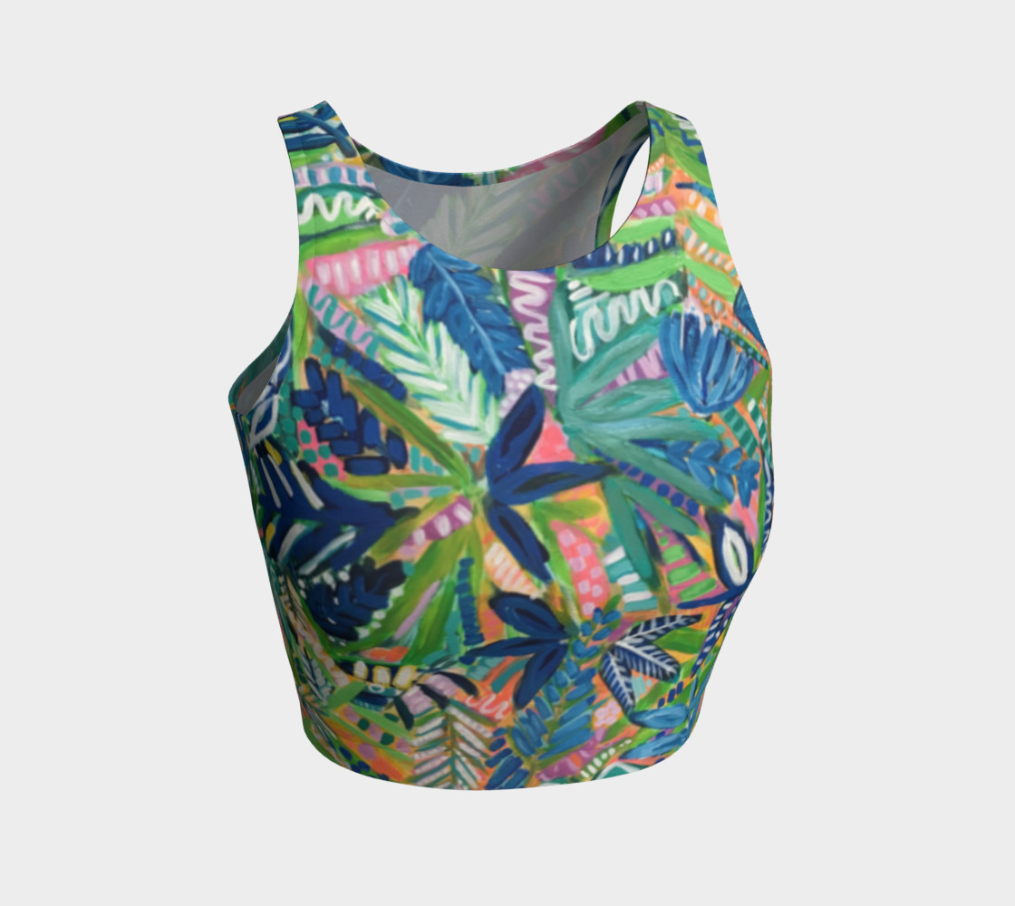 Jungle Jive- Athletic Crop Top 1 preview #1