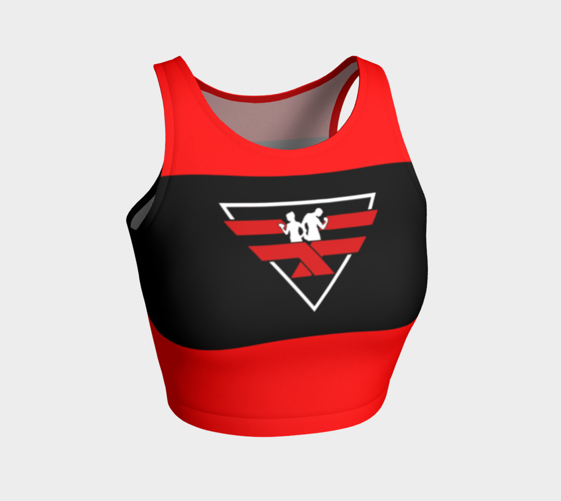 Fitness Fashion Red Blk Wht preview #1