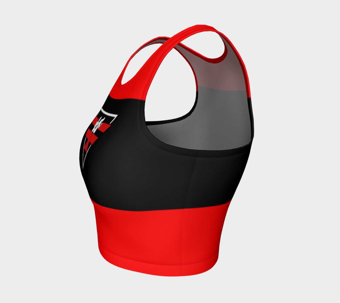 Fitness Fashion Red Blk Wht preview #3