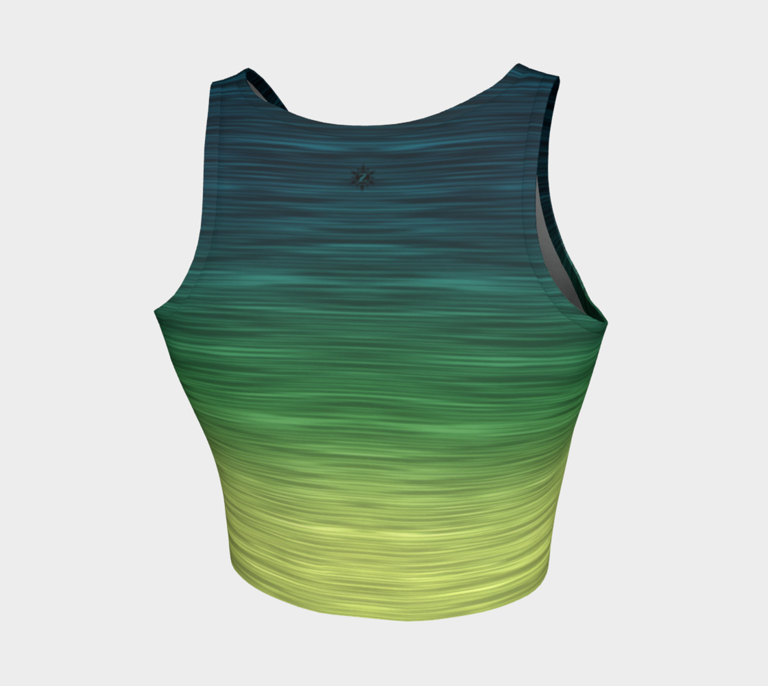 Rainbow Ombre Yellow Teal preview #2