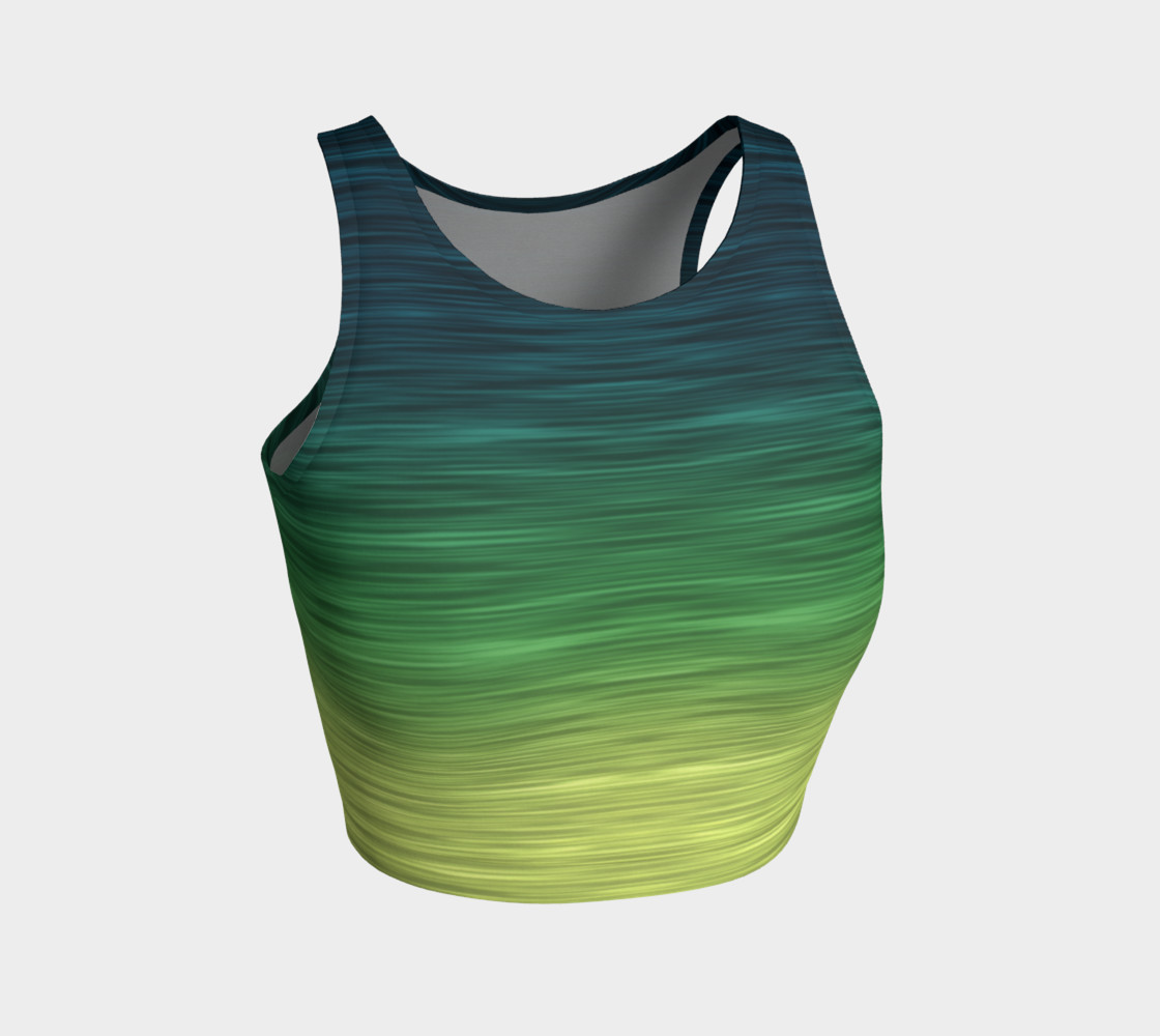Rainbow Ombre Yellow Teal preview #1