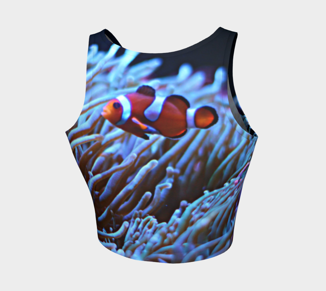 Black Light Reactive Clownfish Crop preview #2