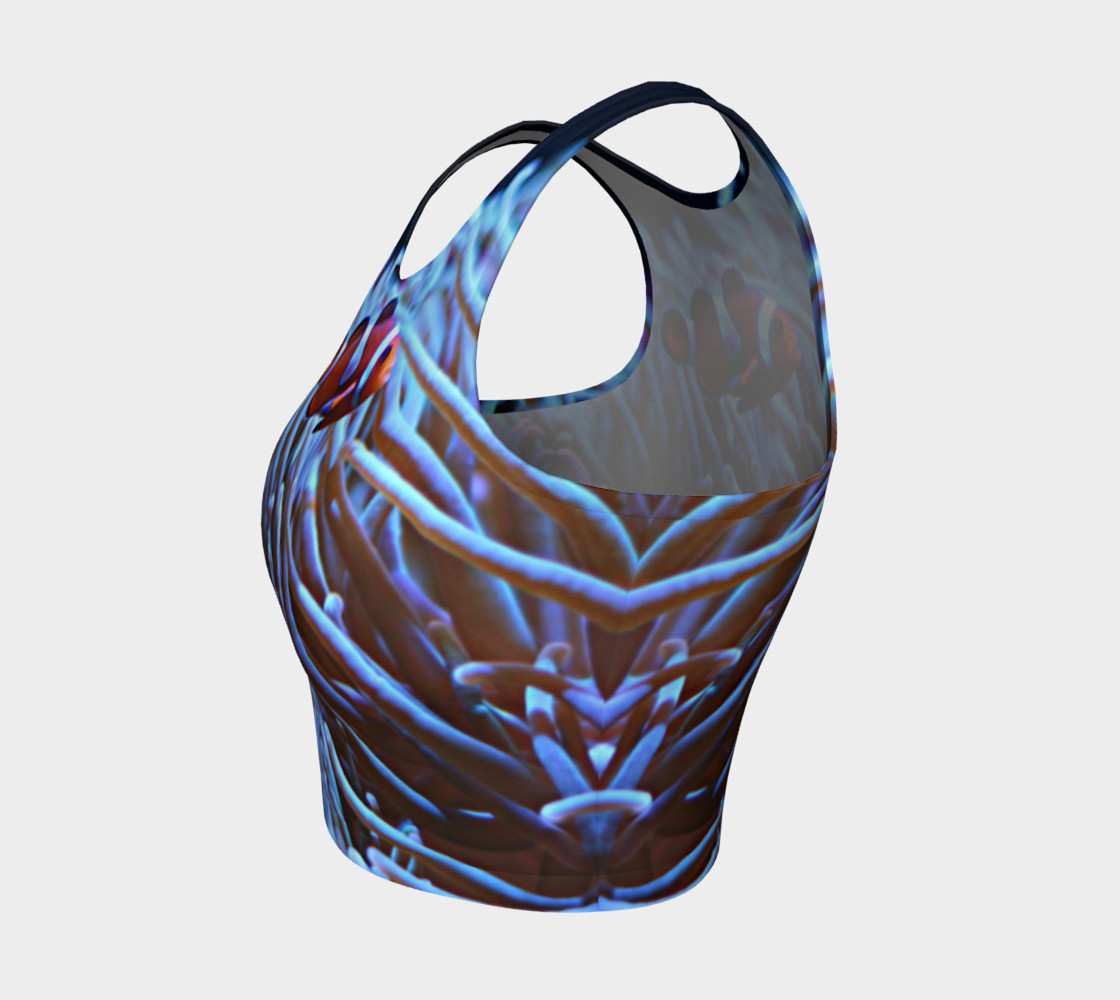 Black Light Reactive Clownfish Crop preview #3