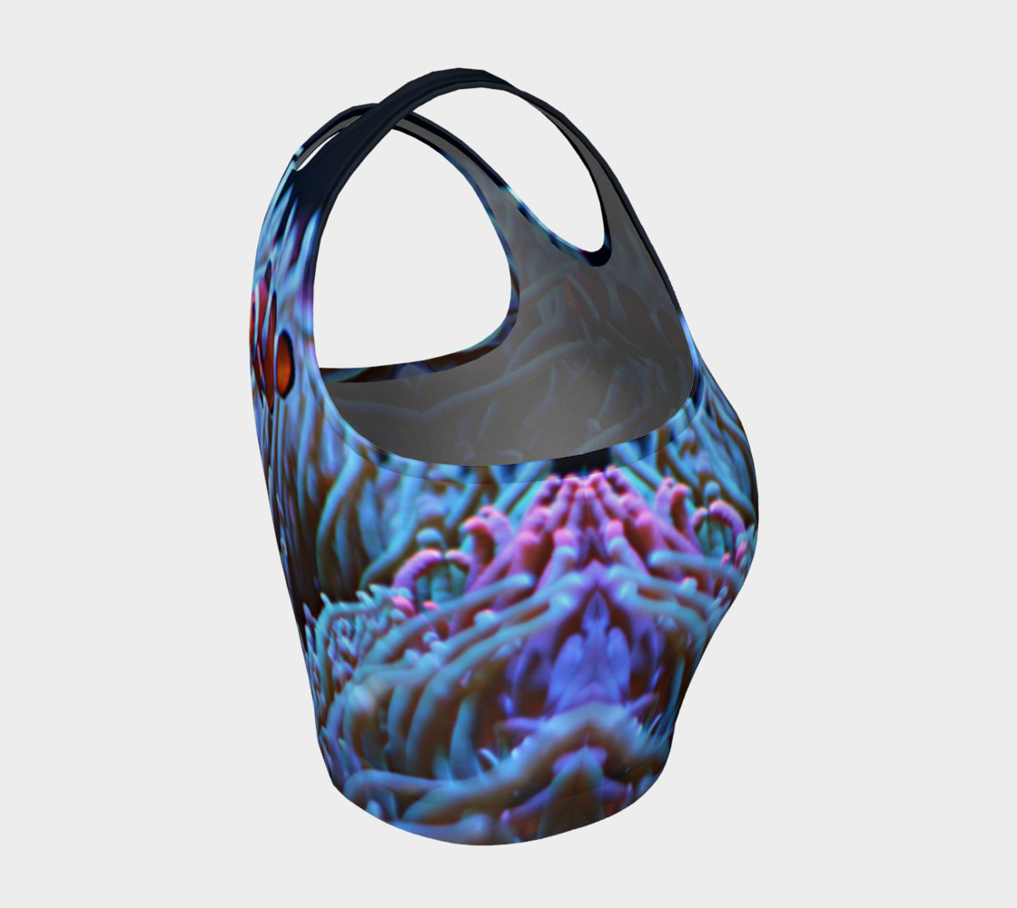 Black Light Reactive Clownfish Crop preview #4