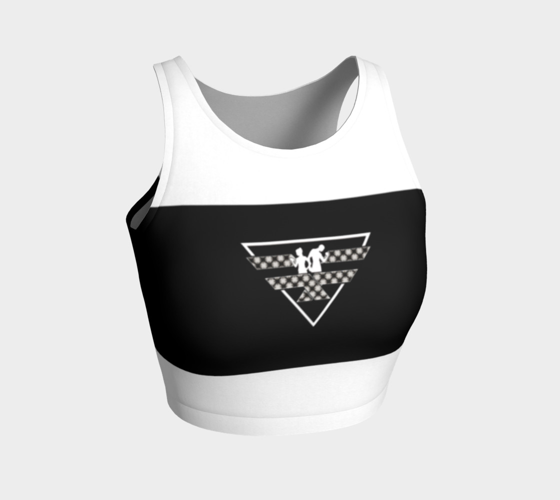 Fitness Fashion Blk Wht Pattern 3D preview