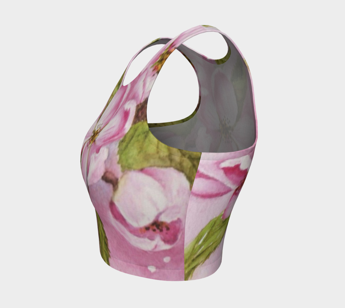 Watercolor Pink Apple Blossoms preview #3