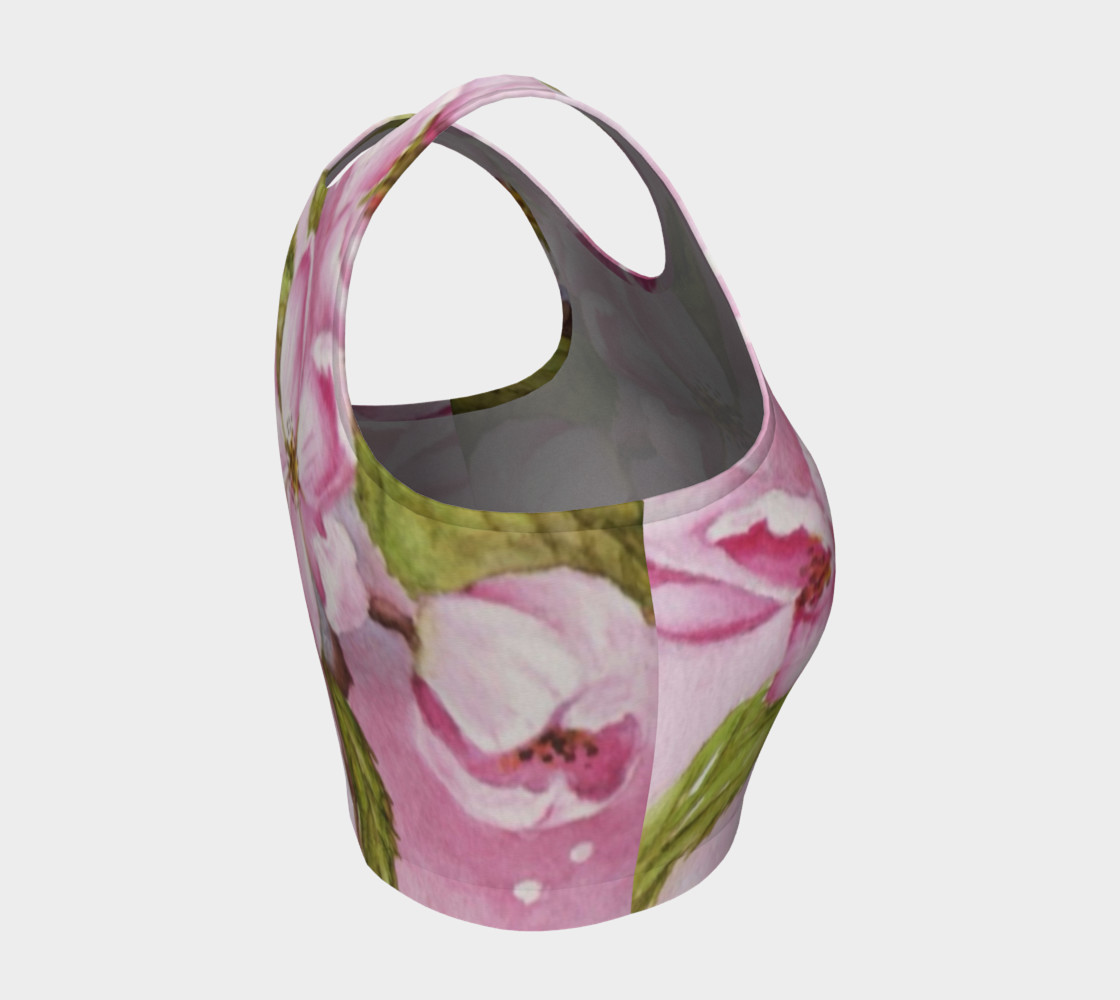 Watercolor Pink Apple Blossoms preview #4
