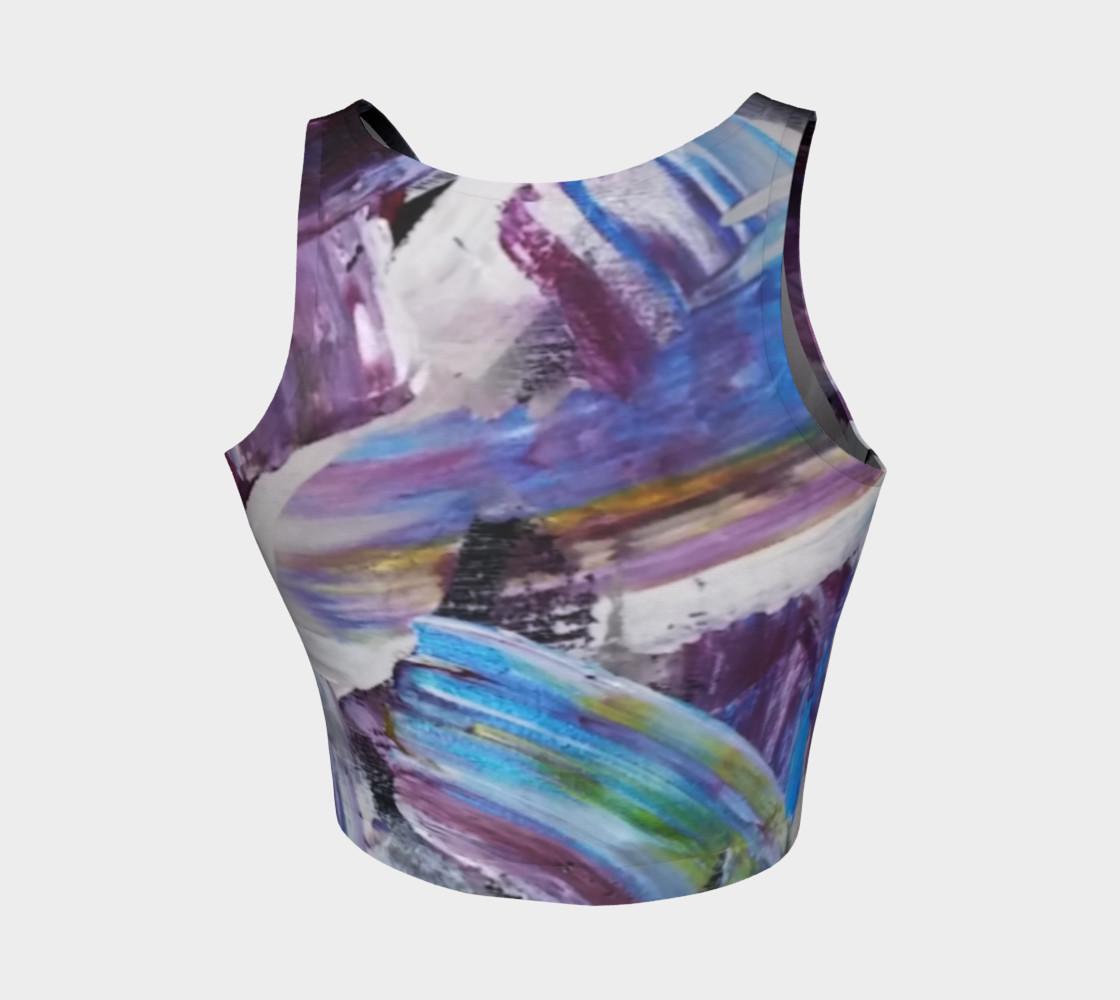 Energy Shift Crop Top by Janet Gervers preview #2