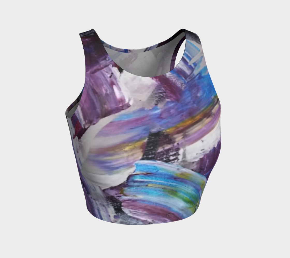 Energy Shift Crop Top by Janet Gervers preview #1