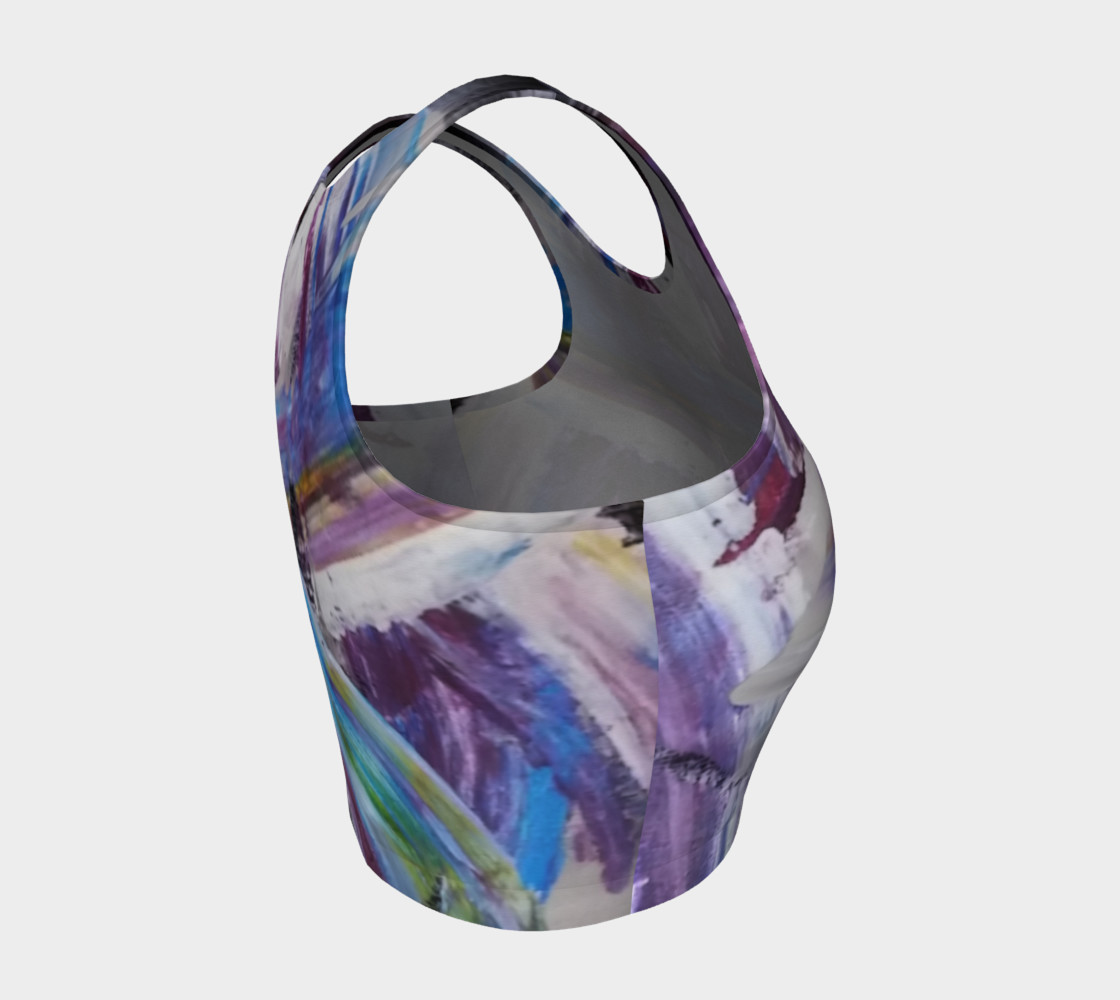 Energy Shift Crop Top by Janet Gervers preview #4