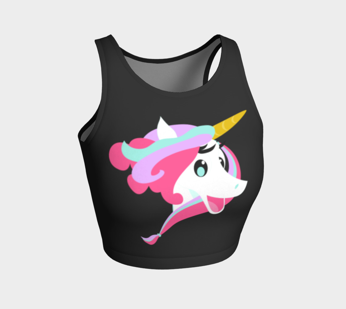 Mystique Licorne Crop Top preview #1