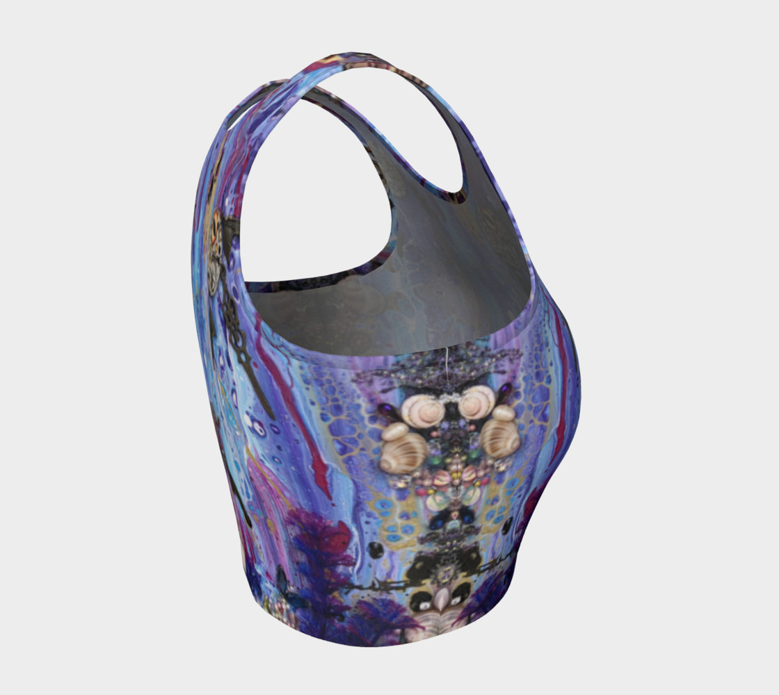 Sea Sprite Crop Top preview #4