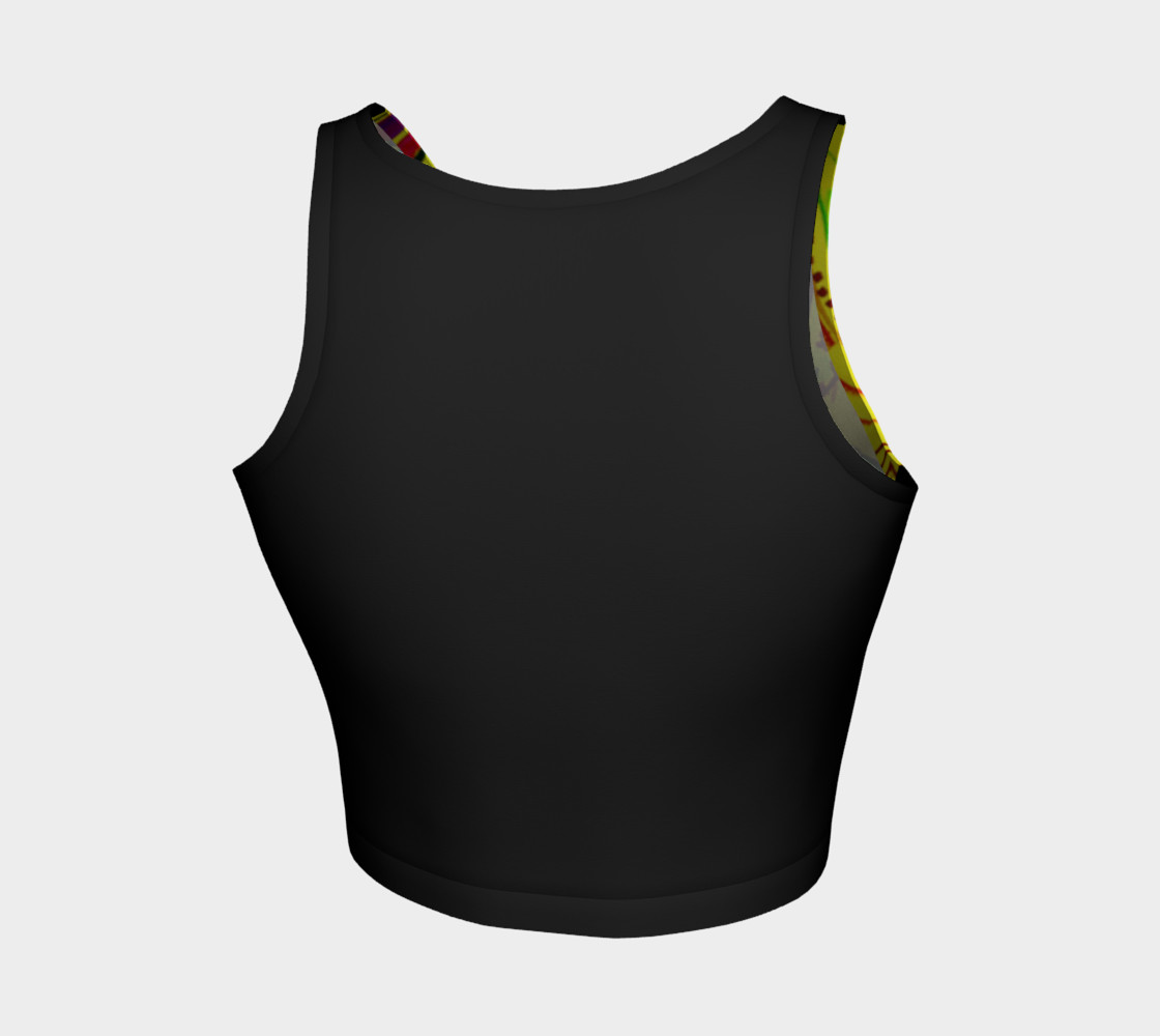 Vacation Yoga Workout Crop Top preview #2