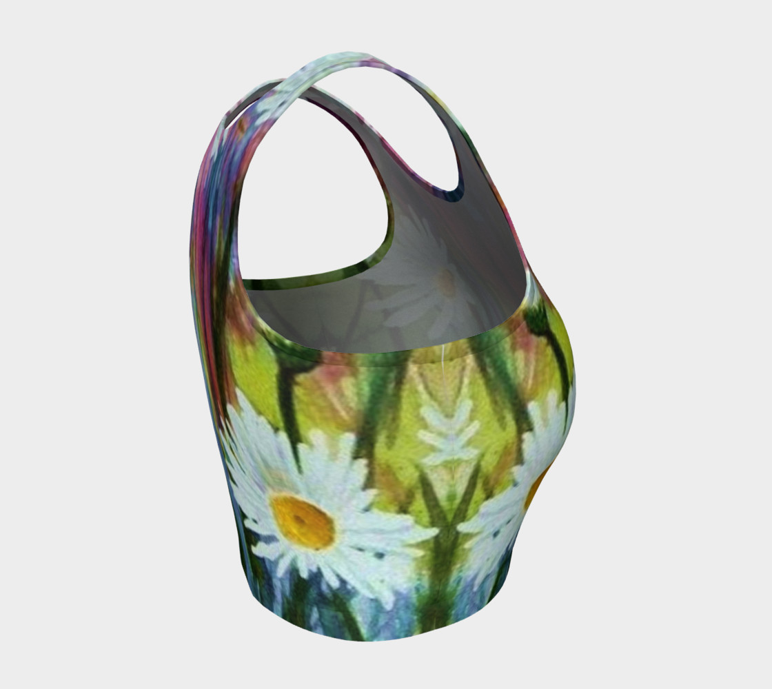 WHITE DAISIES in WATERCOLOR preview #4