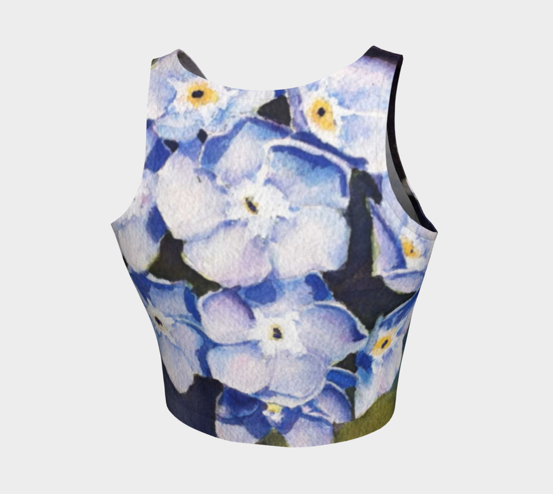 FORGET ME NOT FLOWERS in WATERCOLOR preview #2